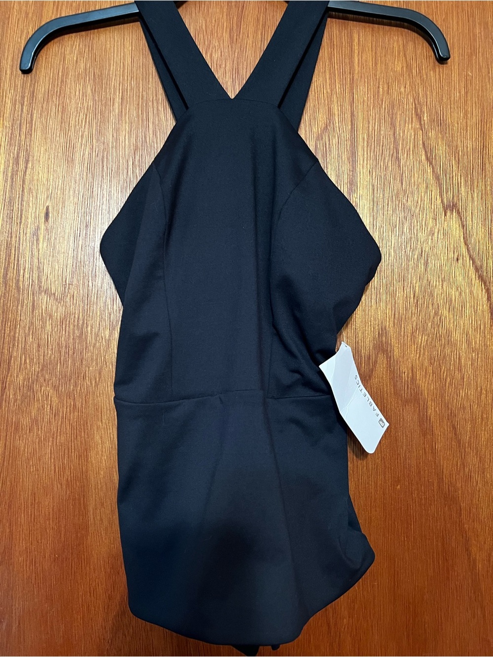 Women’s Black Halter-Neck active wear top